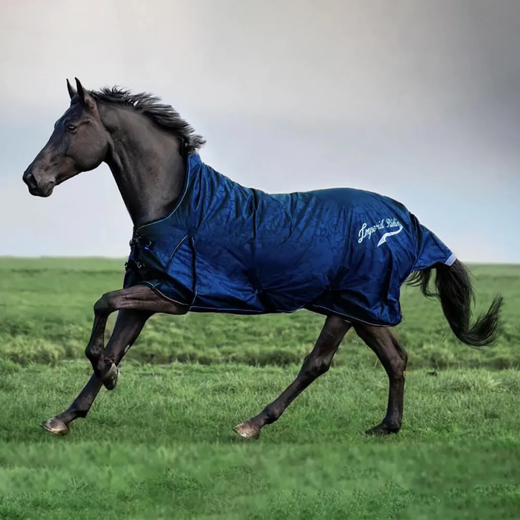 Coperta Tecnica Imperial Riding Super-Dry 200g | Misura 145 Navy