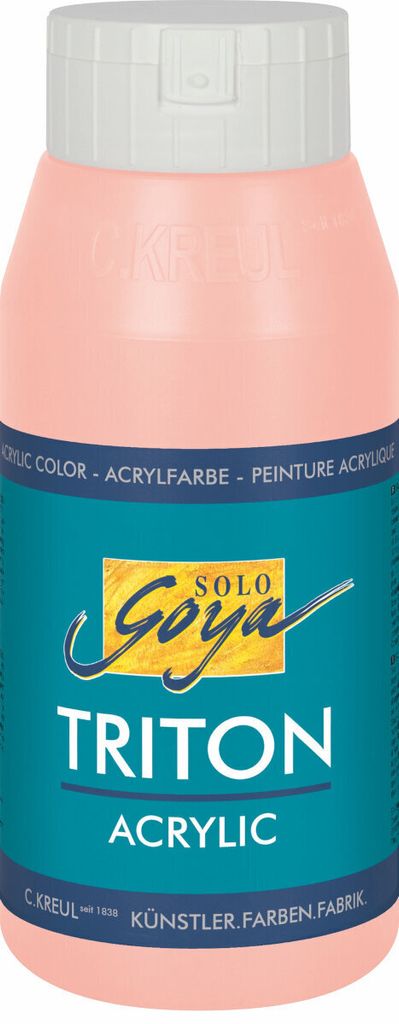 KREUL Acrylfarbe SOLO Goya TRITON pfirsichrosa 750ml Flasche