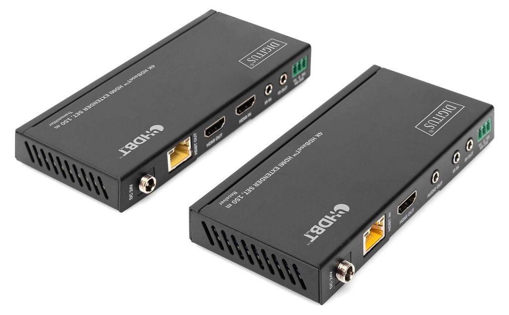 DIGITUS 4K HDBaseT HDMI Extender Set, 150 m