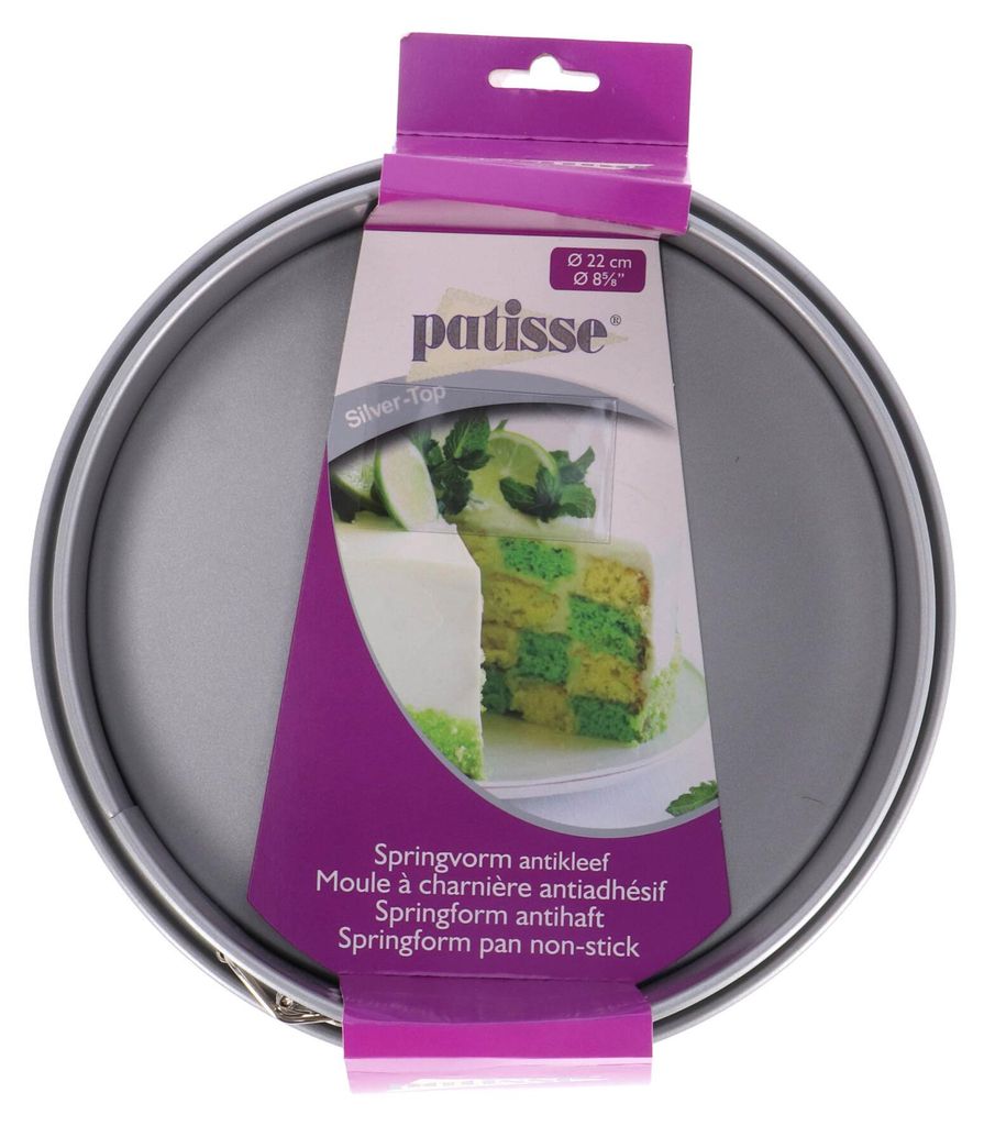 Patisse Springform Backform Silver-Top hoher Rand 22 cm Produktbild 