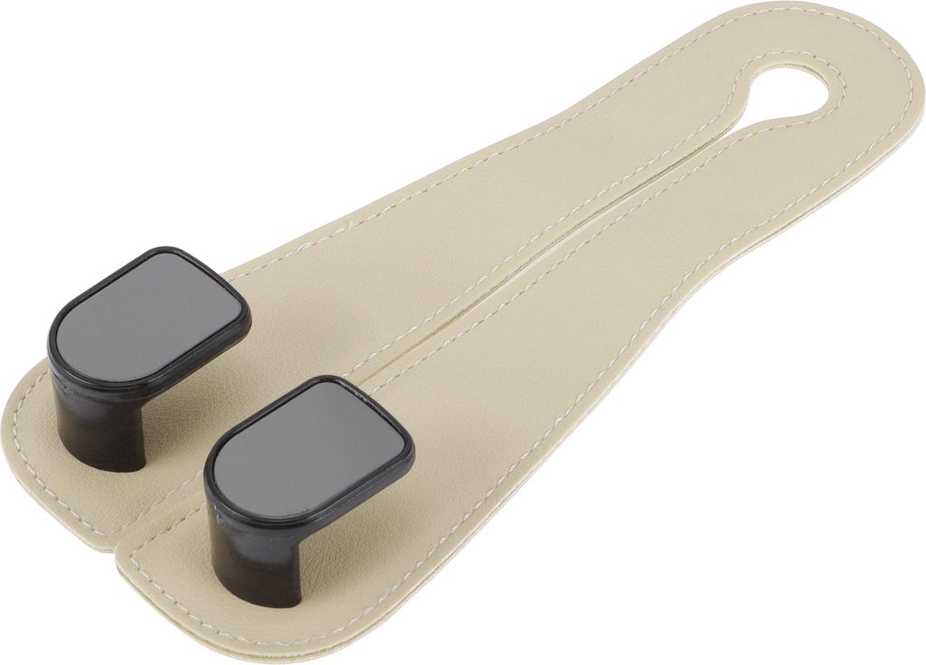 1 Stück für Geldbörsen, Taschen, Schlüssel, Wasserflaschen und Einkaufstaschen Auto Kopfstützenhaken Robuste Auto Rücksitz Organizer Haken Be...