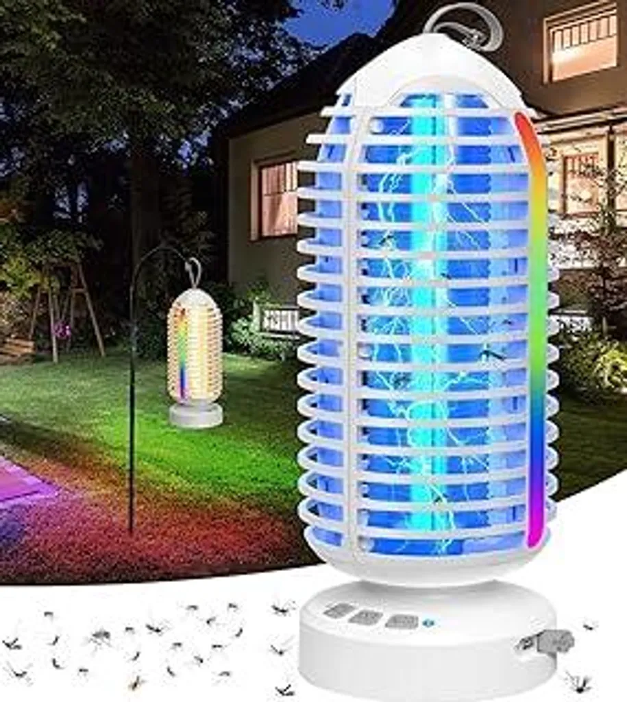 Lampada Antizanzare USB per Bambini: Insetticida Interno 4000mAh RGB