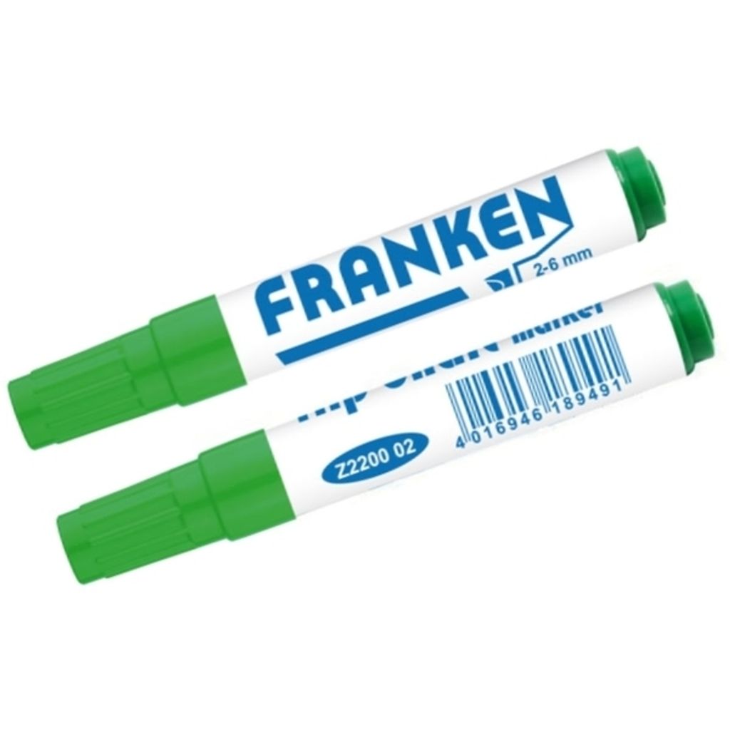 FRANKEN Flipchart Marker Strichstärke: 2-6 mm grün
