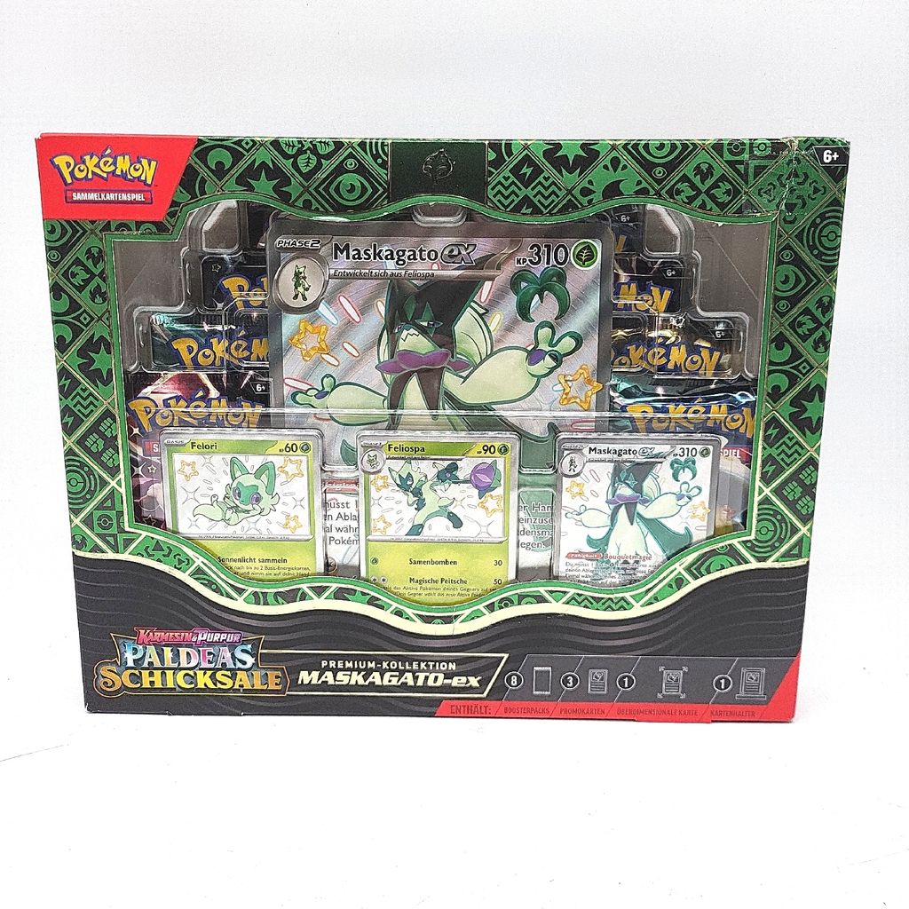 PokémonSammelkartenspiel: Karmesin Purpur Paldeas Produktbild 