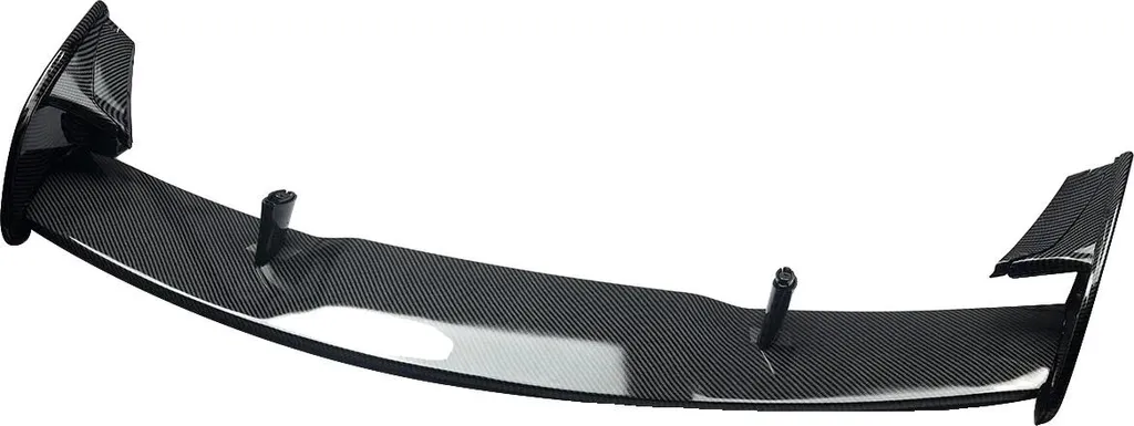 Spoiler arrière aspect carbone ABS : personnalisez sans percer la carrosserie