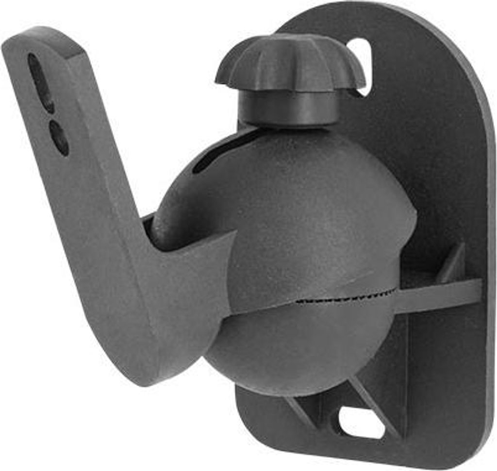 One for All WM5330, Wand, 30 kg, Schwarz, 0 - 30°, 120°