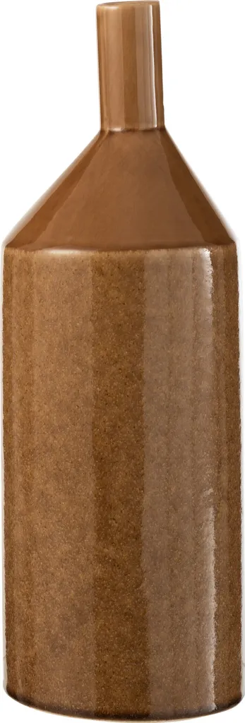 Vase Haut Céramique Marron J-Line Small : Sublimer les Petits Espaces