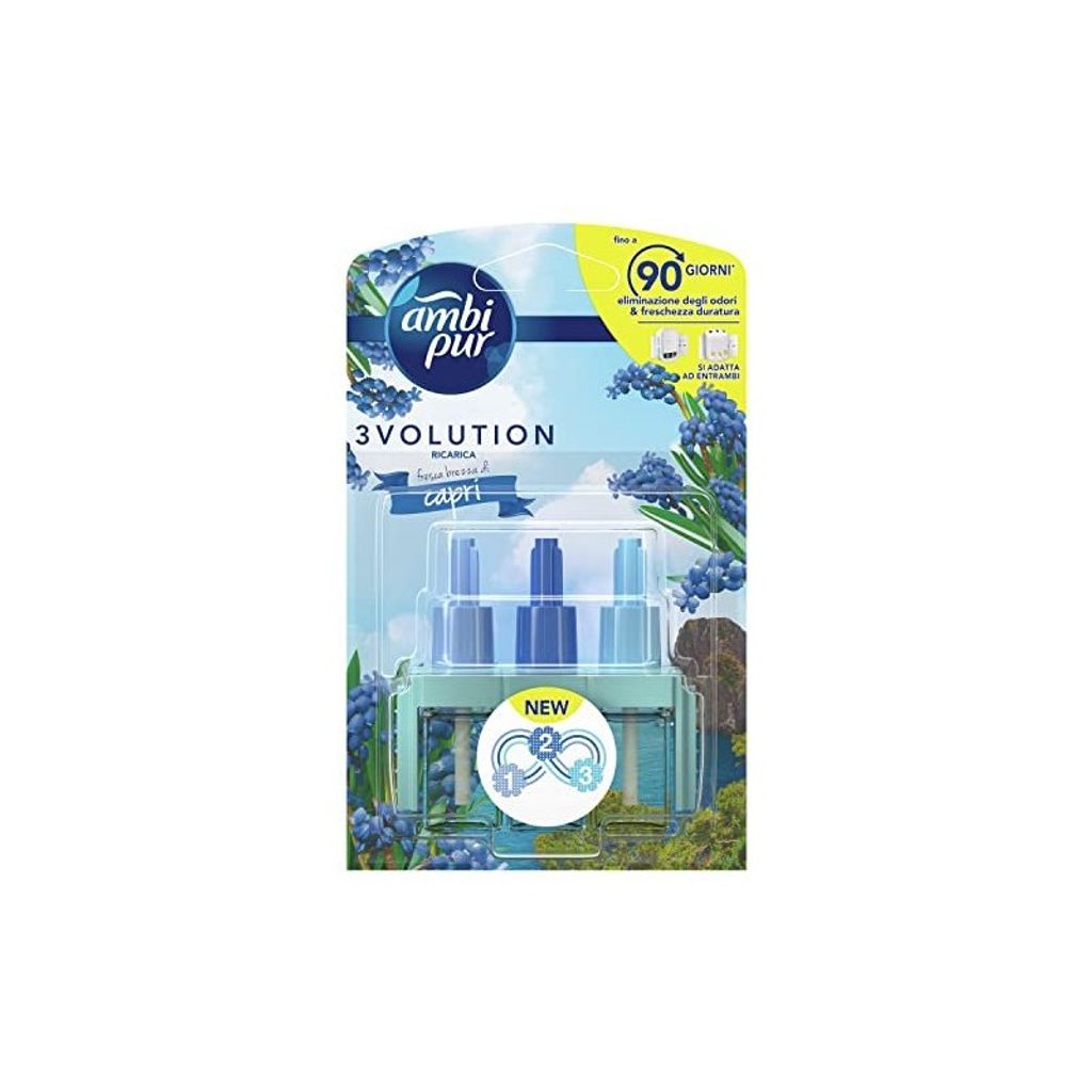 Ambi Pur 3Volution Capri Brise Lufterfrischer 20ml Nachfüller Raumduft Frischeduft