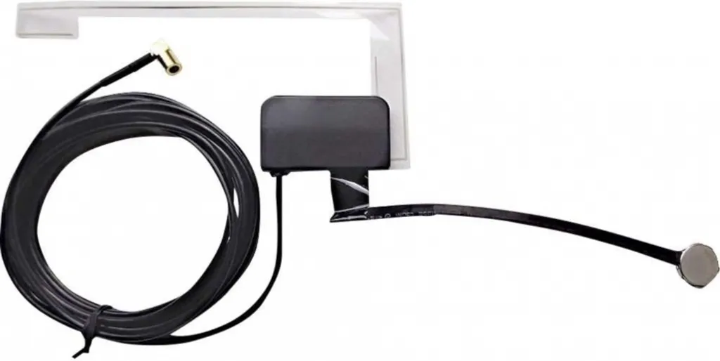 Antenne Film DAB+ Albrecht Haute Sensibilité avec Amplificateur Actif