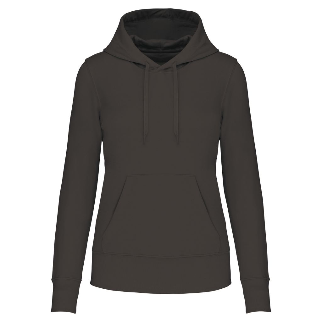 Kariban Damen Hoodie Classic Hooded Kapuzenpullover Kapuzensweatshirt, Größe:M, Farbe:Dark Grau