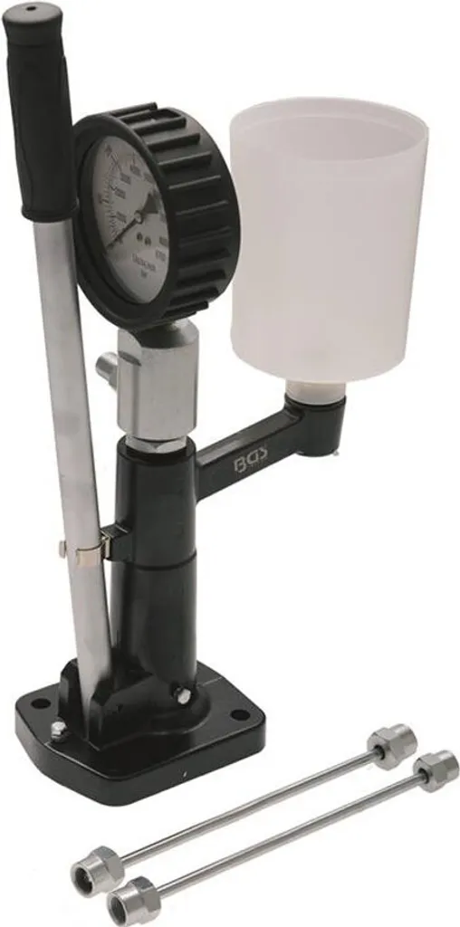 Appareil de test injecteur diesel BGS 62650 - Manomètre haute précision