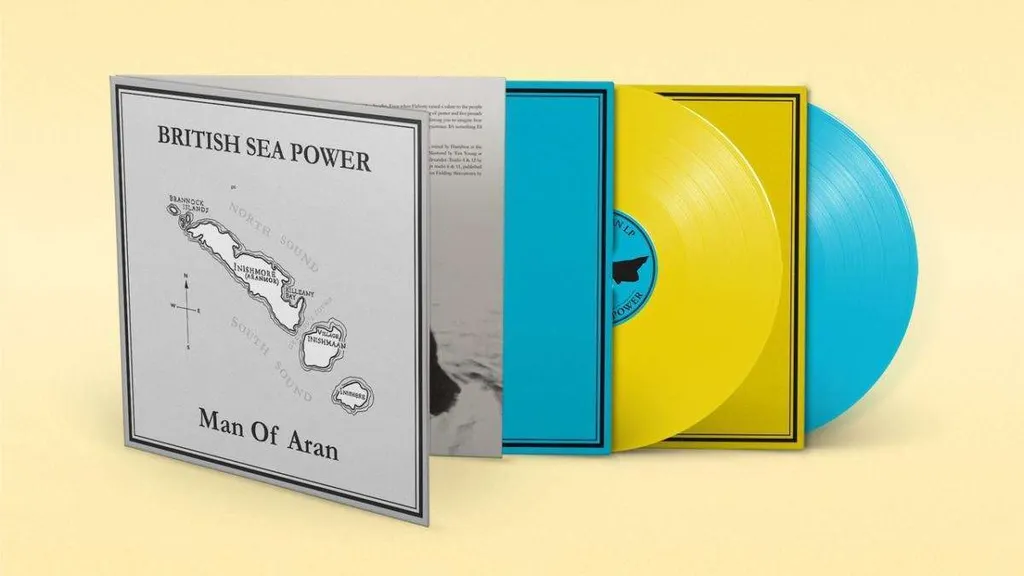 Vinyle British Sea Power Man Of Aran Idéal pour Collectionneur Musique