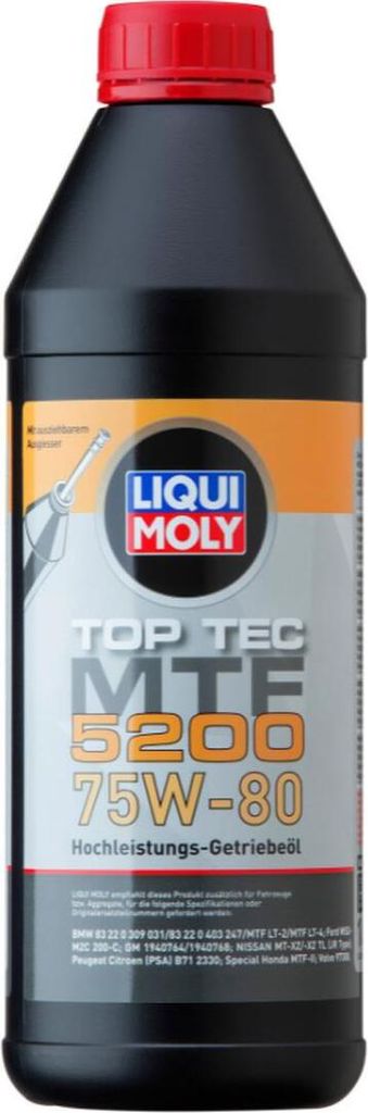LIQUI MOLY 20845 Top Tec Getriebeöl 75W-80 für Produktbild 
