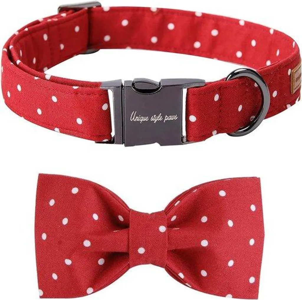 Collier pour chien réglable avec cordon amovible - Matériau Soft Touch
