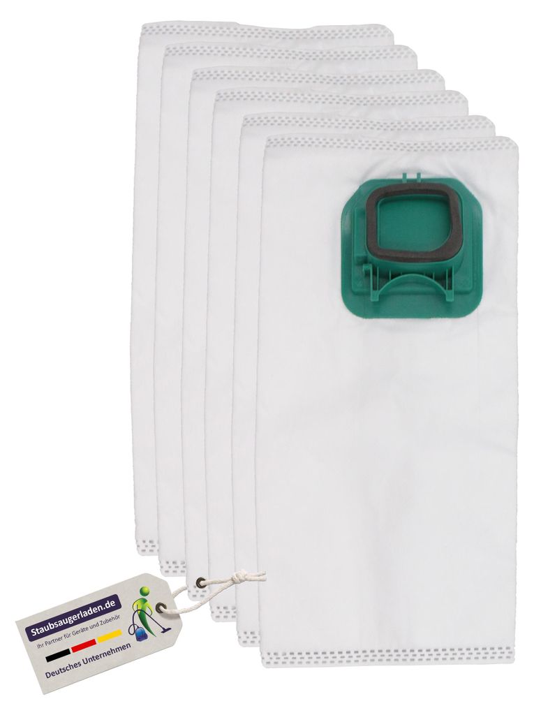 6 hochwertige Staubsaugerbeutel für Vorwerk Kobold VK 140 Produktbild 