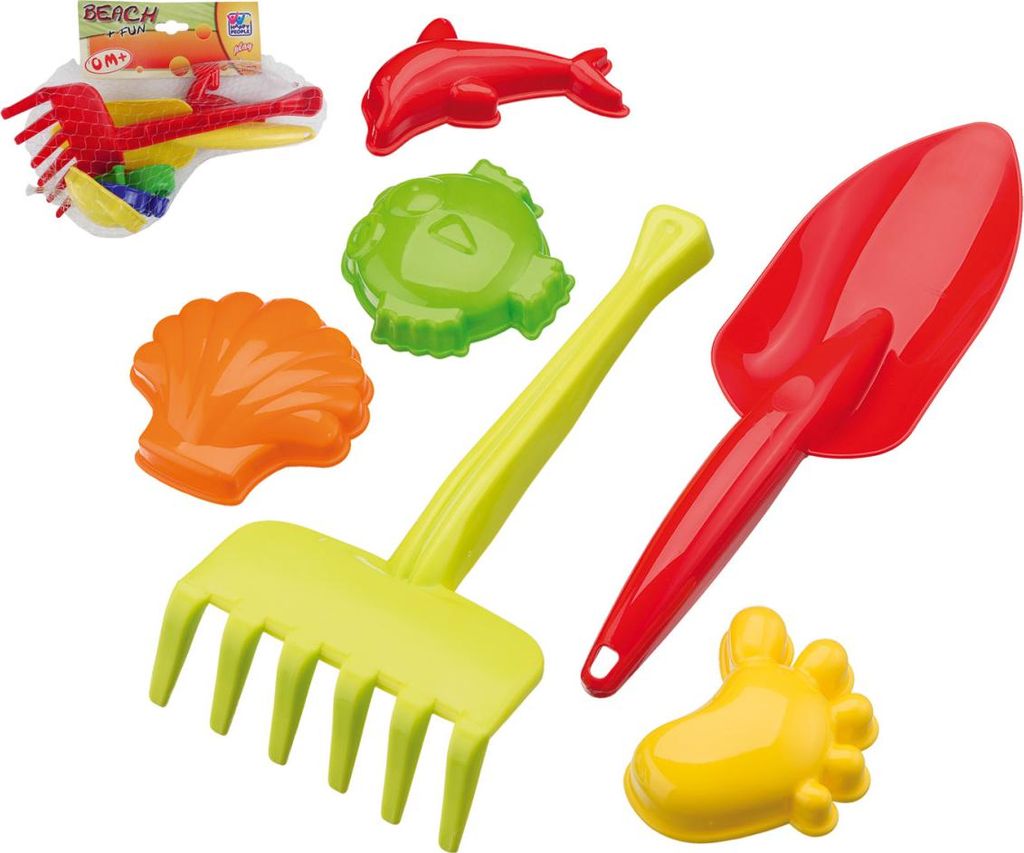 Happy People Sandspiel-Set 6-teilig Produktbild 