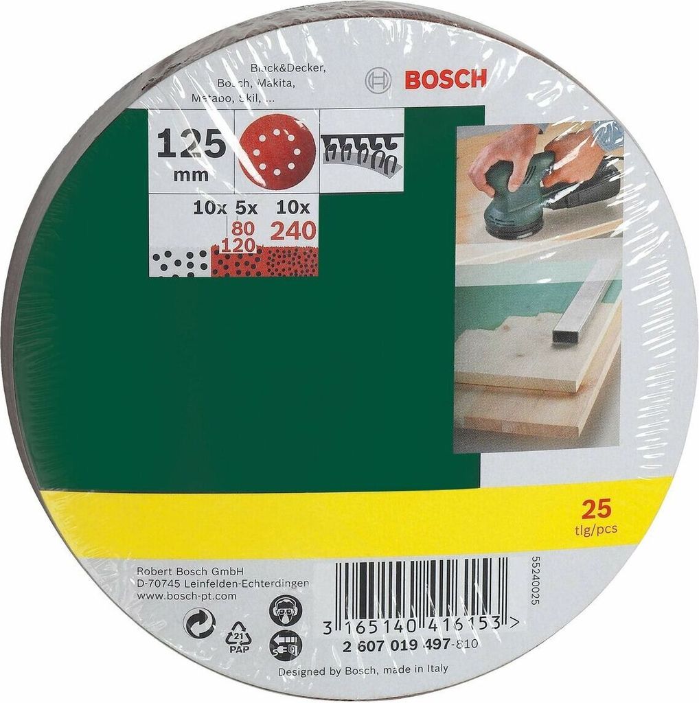 Bosch PEX 400 AE Exzenterschleifer Set im Koffer Produktbild 16