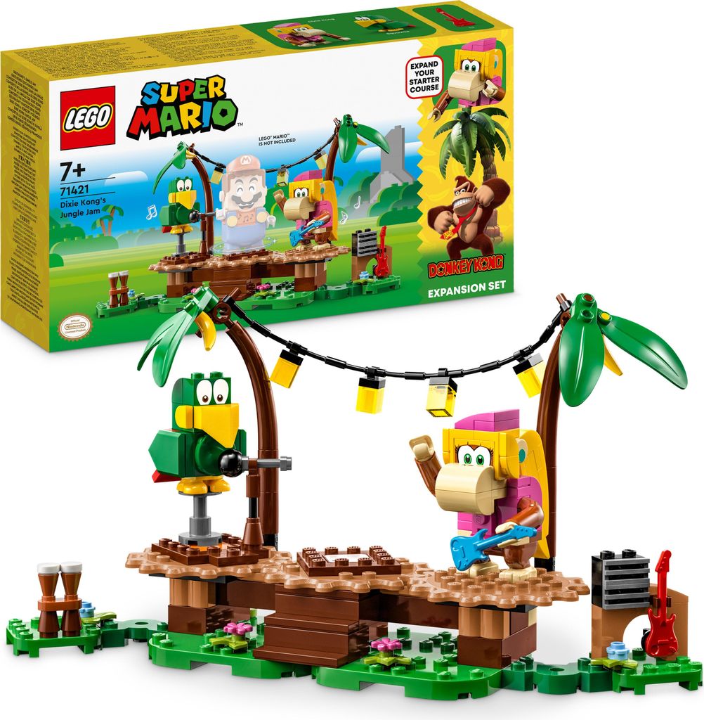 LEGO Super Mario Dixie Kong's Jungle Concert - Set di Immagine del prodotto 