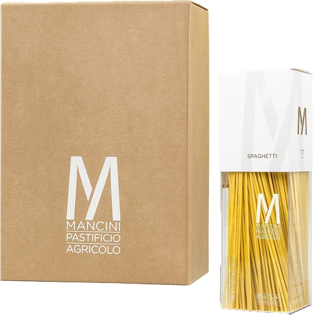 Mancini Pastificio Agricolo - Spaghetti - Italienische Zdjęcie produktu 