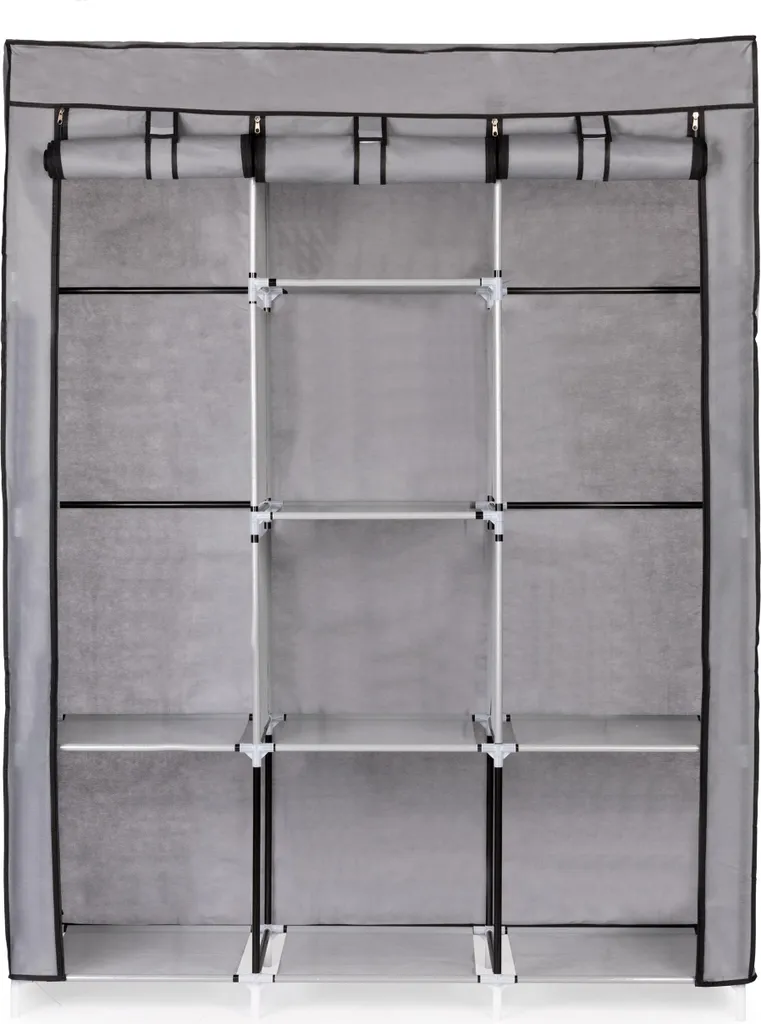 Armoire textile grande capacité avec étagères de rangement modulables - 3