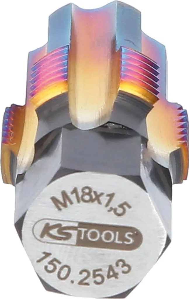 KS Tools Rubinetto Sonda Lambda M18x1.5 - Ripara il tuo Scarico da Solo