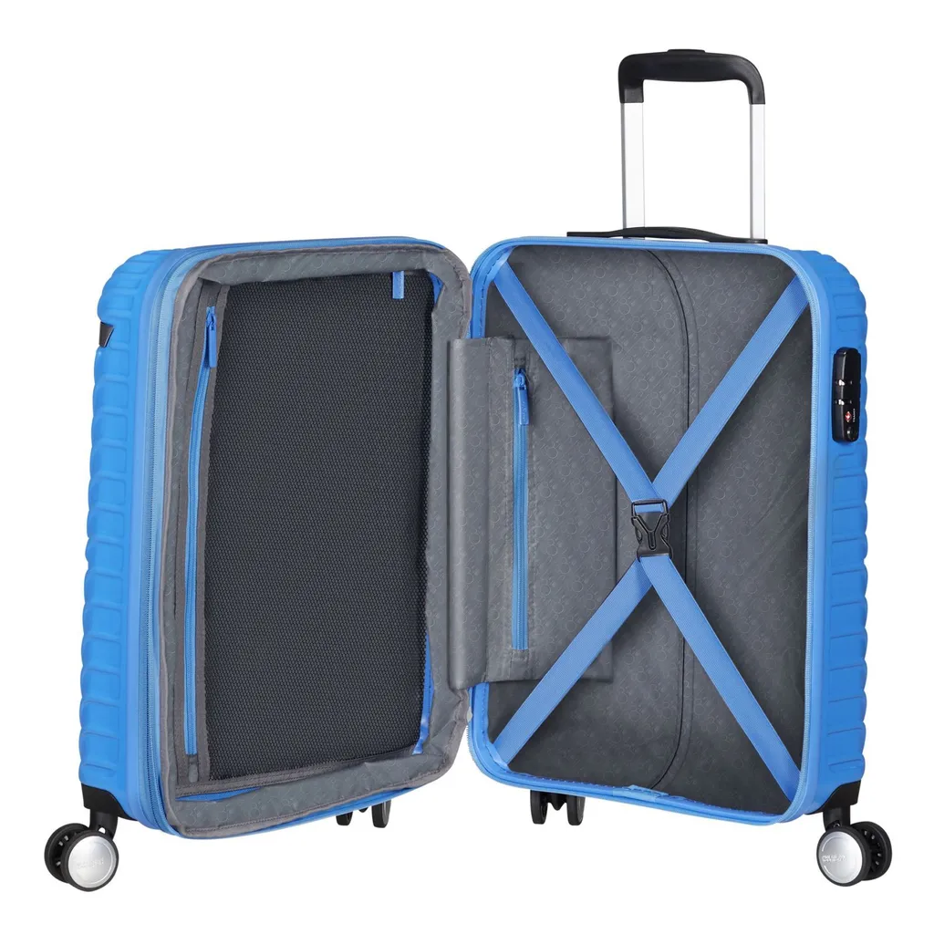 Valise Mickey Clouds American Tourister Spinner 55/20 Exp. Bleu Clair