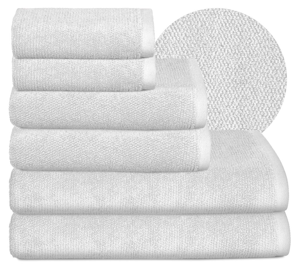 BEAUTEX Handtuch-Set Premium Frottier Sets, 100% Baumwolle Produktbild 