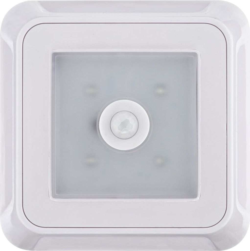Müller-Licht LED-Leuchte mit Bewegungsmelder 0,5W 6V 13lm weiß inklusive Batterien