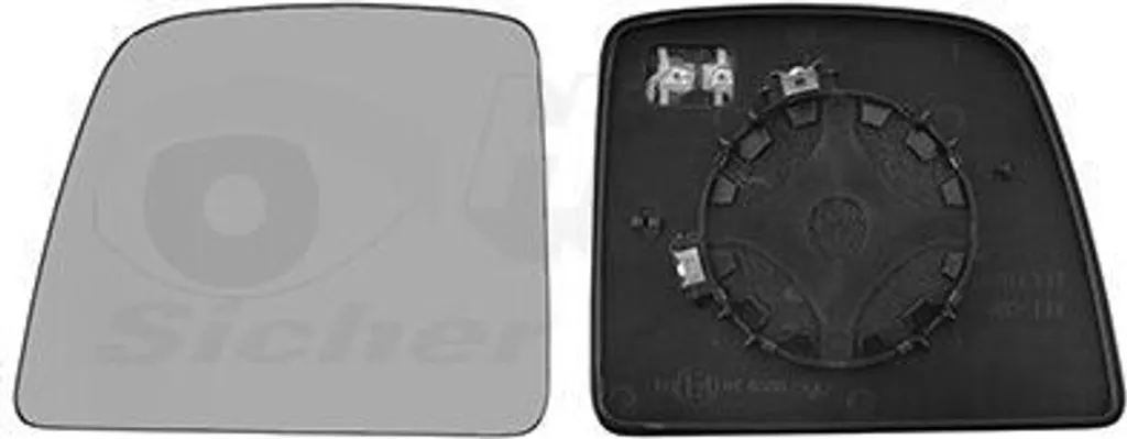 Van Wezel 1898837 Glace rétroviseur gauche pour Ford Transit Tourneo