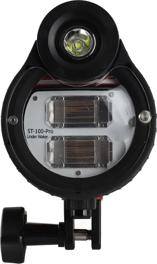 Éclairage flash stroboscopique ST100 Pro pour caisson étanche de plongée