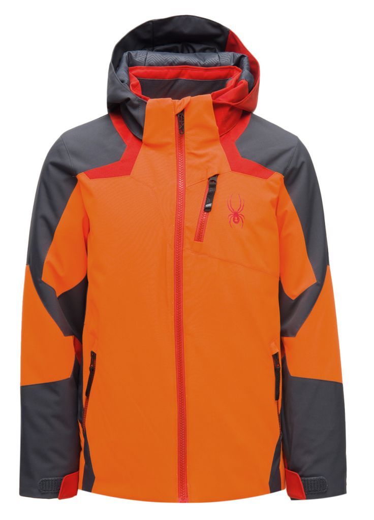Spyder Boys Leader Jacket Kinder Jungen Skijacke Winterjacke Jacke : 164 Grösse - Bekleidung: 164