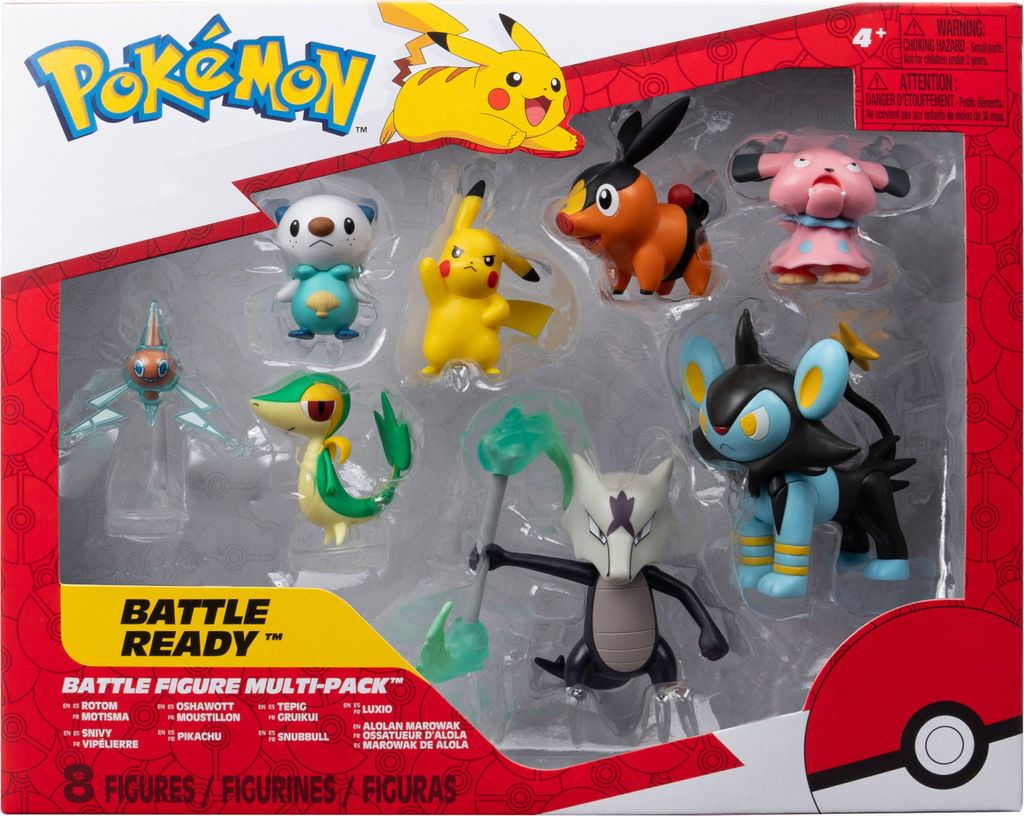 Jazwares Pokémon set Figúrok Battle Select 5cm (8 pack) Obrázok produktu 