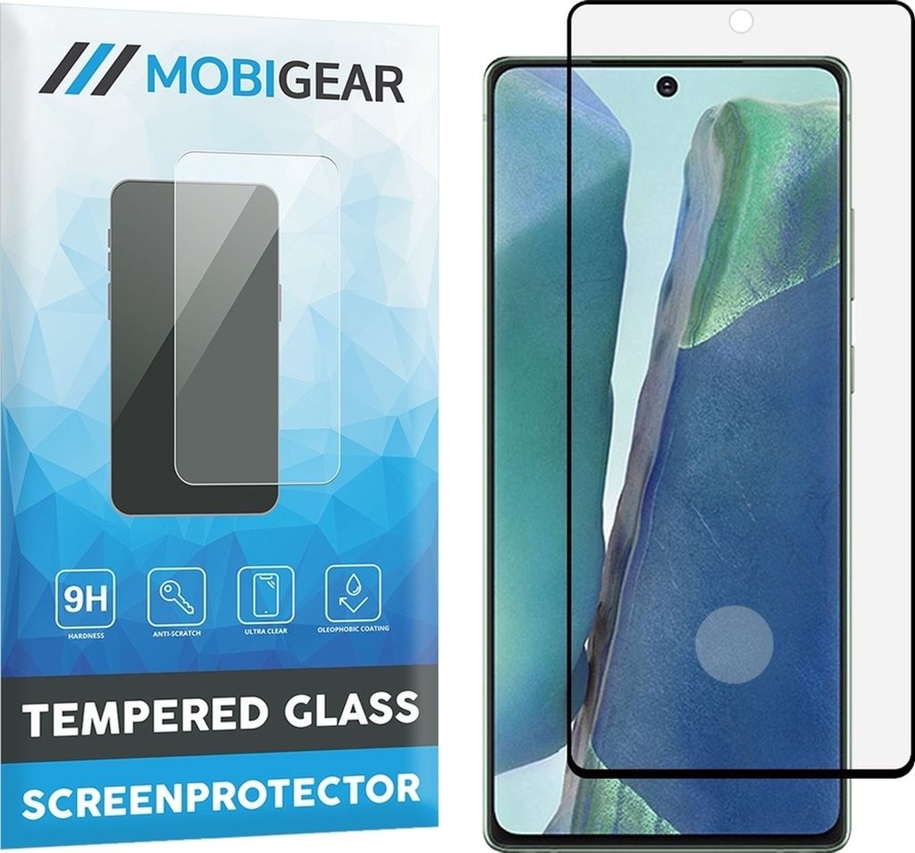 Mobigear Premium  Samsung Galaxy Note 20 Panzerglas Produktbild 