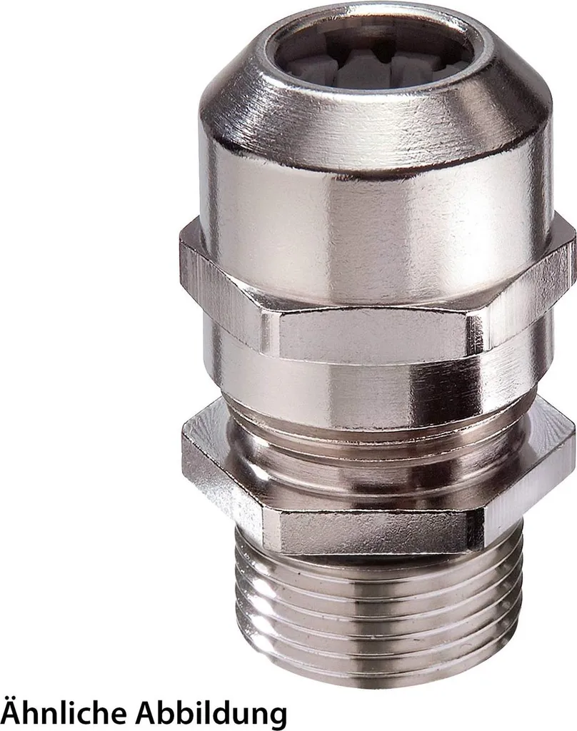 Presse-étoupe WISKA M50x1,5 Laiton Nickélé avec Joint Torique - 1 pièce