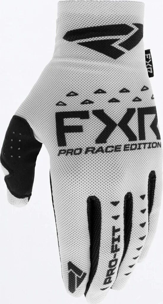 Gants cross ultra légers FXR Pro-Fit Air 2023 noir blanc en 2XL