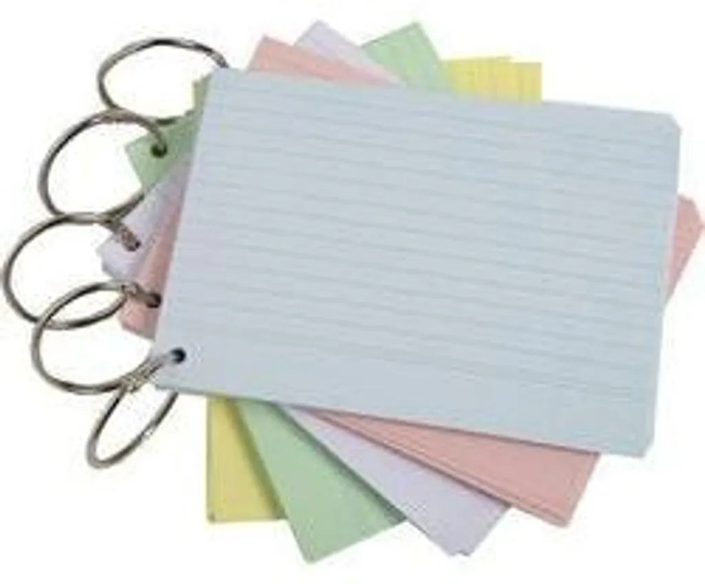 Ne Perdez Plus vos Notes avec les Flashcards Perforées A7 Exacompta 10330E - 8