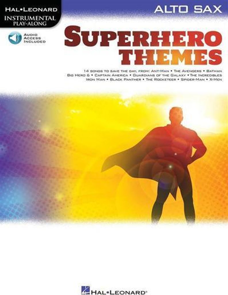 Superhero Themes for Alto Saxophone
