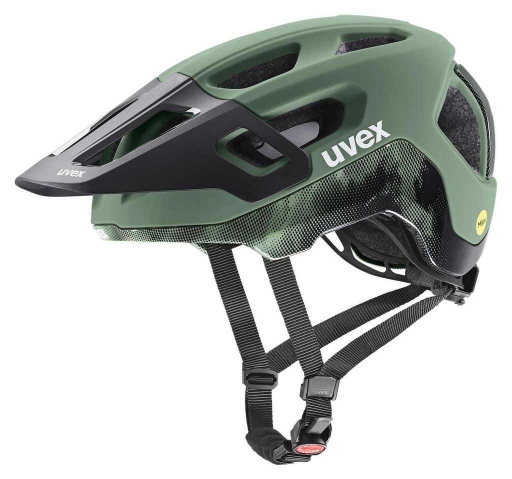 Uvex uvex react MIPS moss green-black matt 59-61