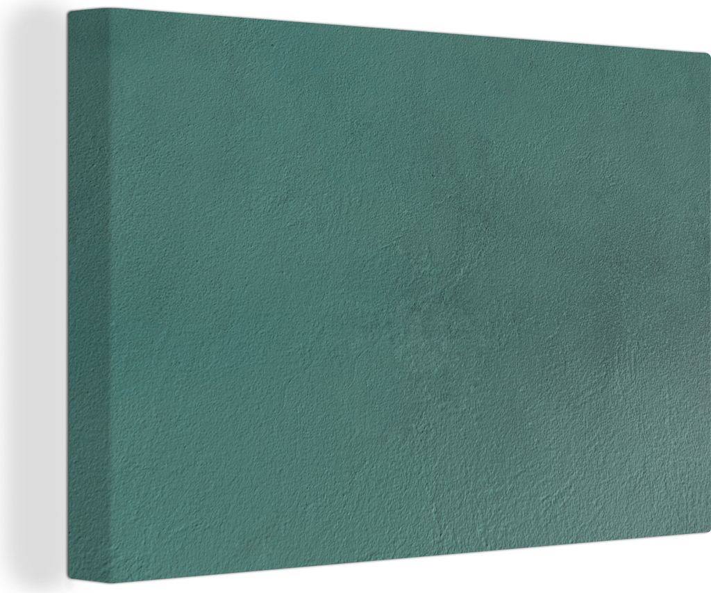 OneMillionCanvasses - Leinwandbilder - 140x90 cm, Grün - Farbe - Wand, Wandbilder Kunstdruck Wanddekoration