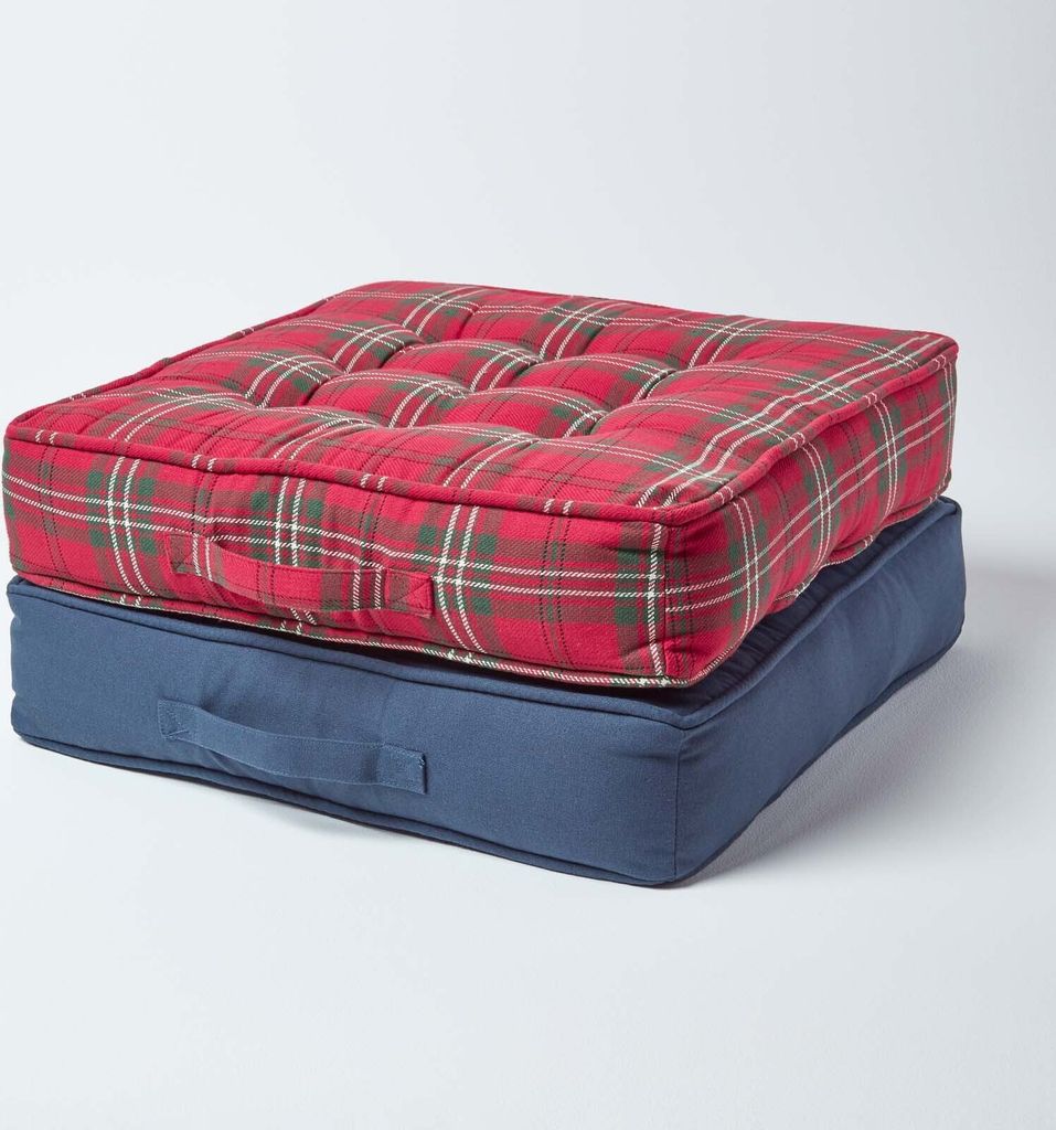 HOMESCAPES Komfortables Sesselkissen mit Baumwollbezug - Produktbild 7