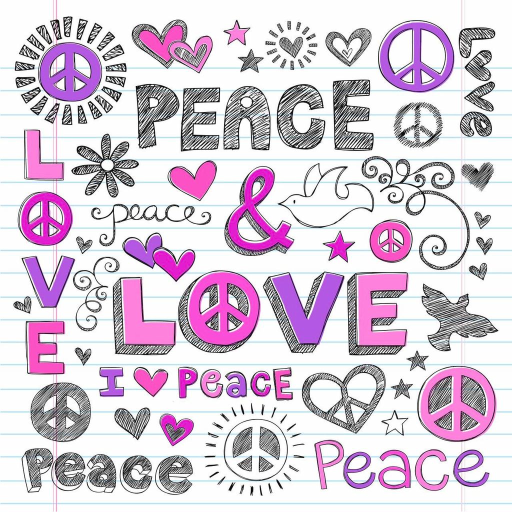 homeBLOCKrocks MAGNET „peaceandlove“