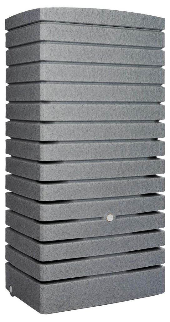 FLORANTIA Regentonne Catania 210 Liter grau granit Produktbild 