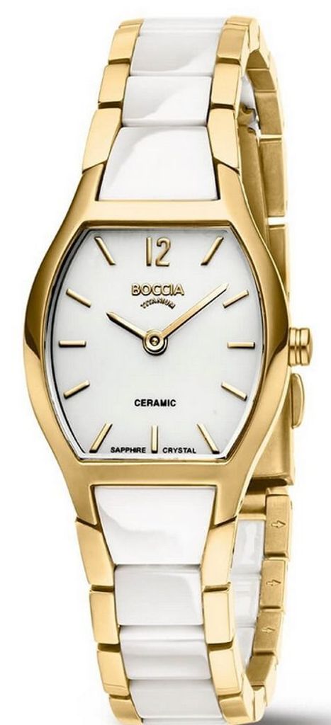 Boccia Damen Titan-Keramik Uhr 3361-03 Produktbild 5