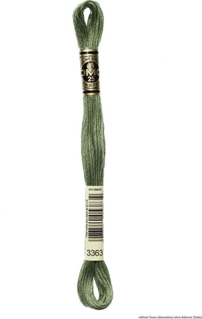 DMC Stickgarn Mouline Special 117MC -3363, 6-fädig, 8m