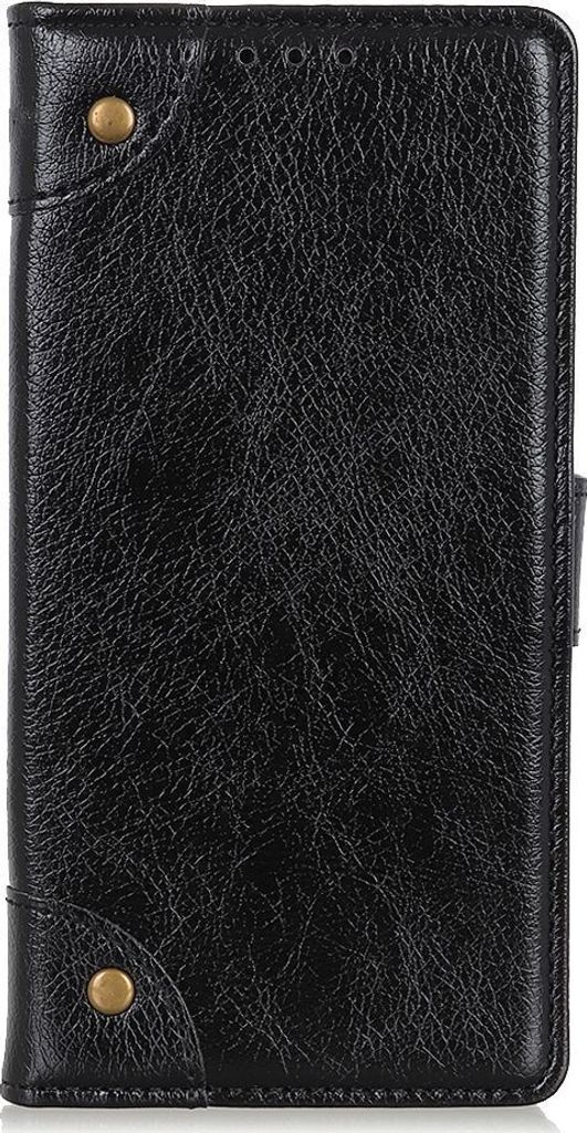 Mobigear Ranch Xiaomi 12 Pro Hülle Klapphülle Geldbörse - Schwarz