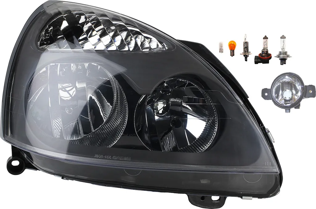 Kit Fari Johns Renault Clio II 01-05 H7 H1 Fog Light 7701057658