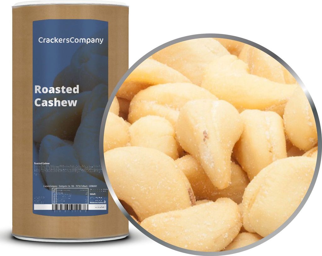 ROASTED CASHEW Membrandose groß 700g