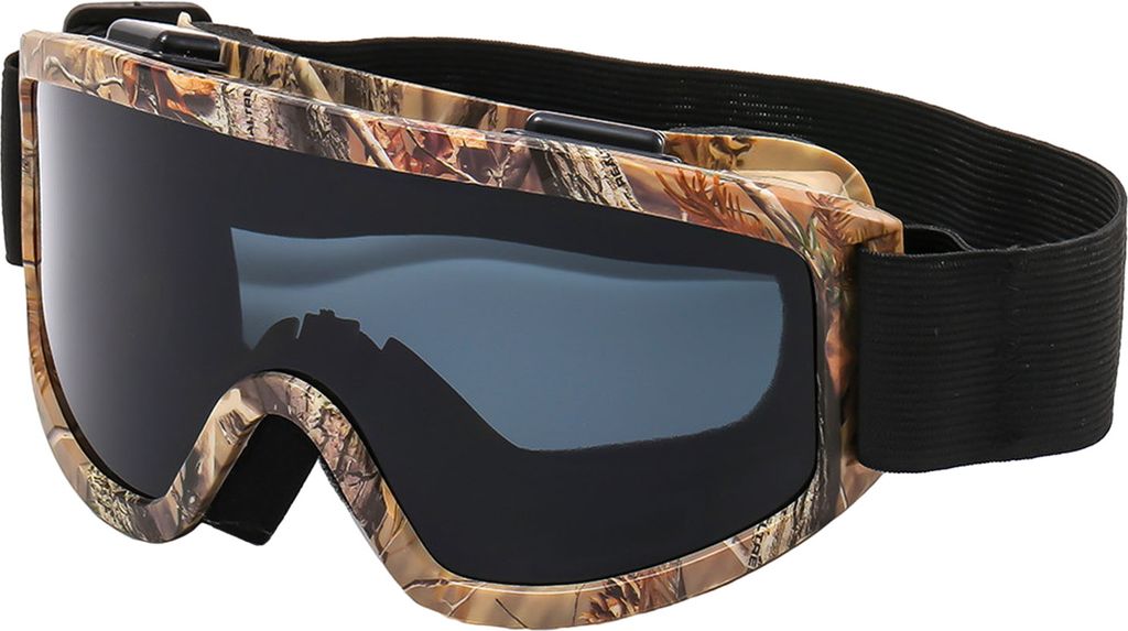 Winter-Outdoor-Skibrille für Männer und Frauen, doppelschichtige Linse, Antibeschlag-Sonnenbrille, winddicht, UV-Schutz, Outdoor-Sport-Sonnenbril...