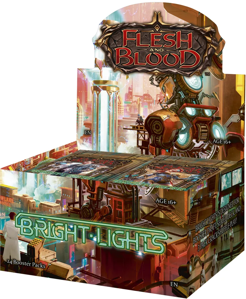 Paquet de Cartes Flesh and Blood Bright Lights - Booster TCG de Jeu