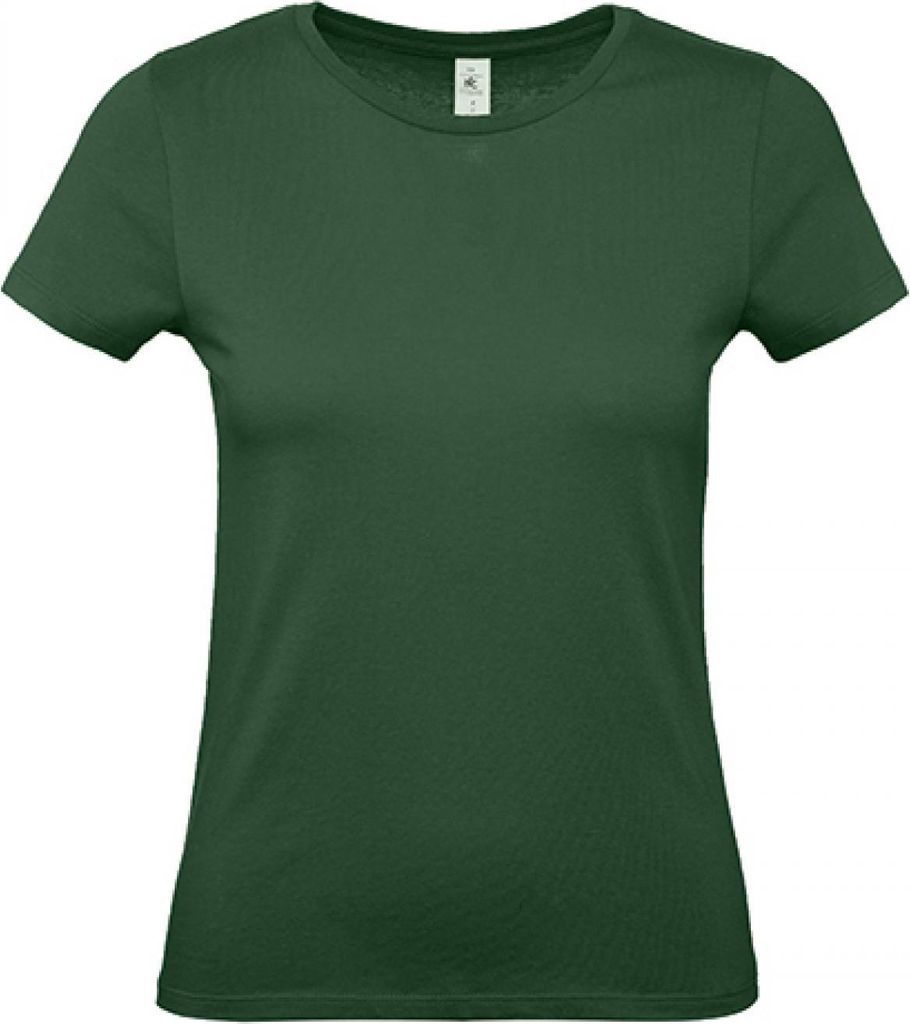 B&C TW02T | Damen T-Shirt / 100 - Farbe: Bottle Green - Größe: L